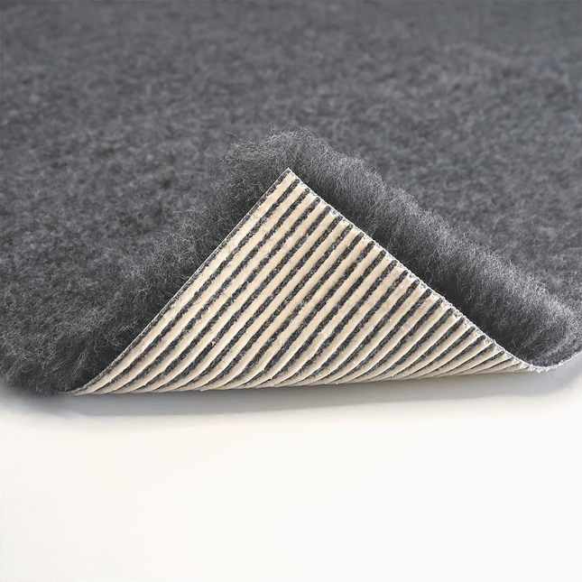 Plain non-slip ProFleece vet bedding charcoal