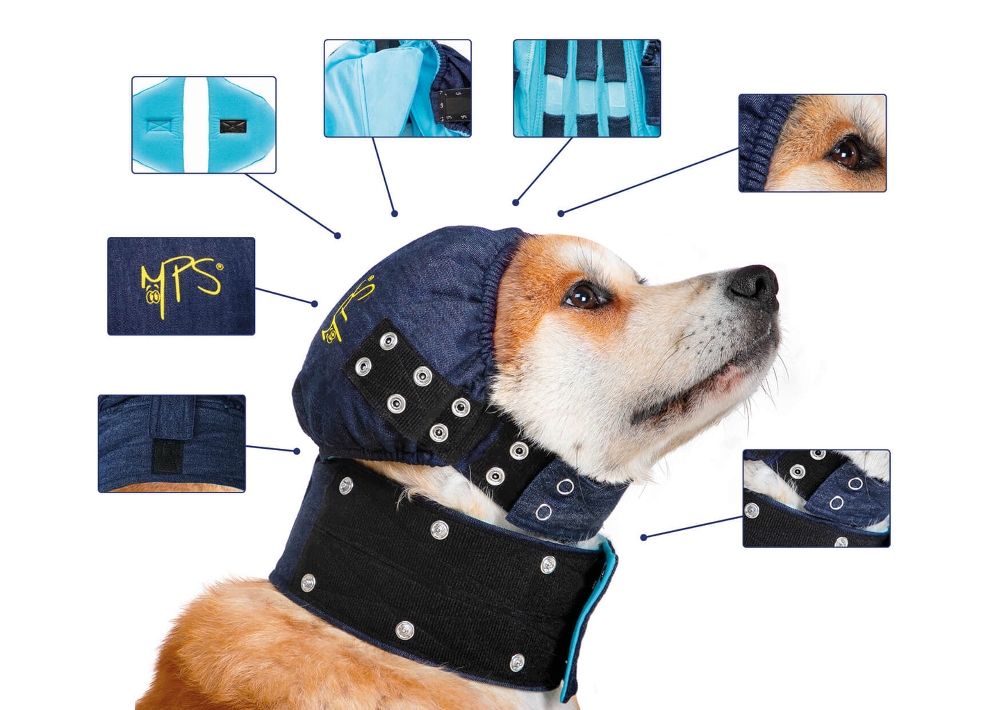 close up features of MPS® Head Cover