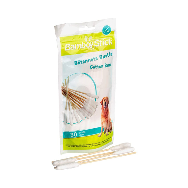 Cotton bud ear cleaners for dogs by BambooStick