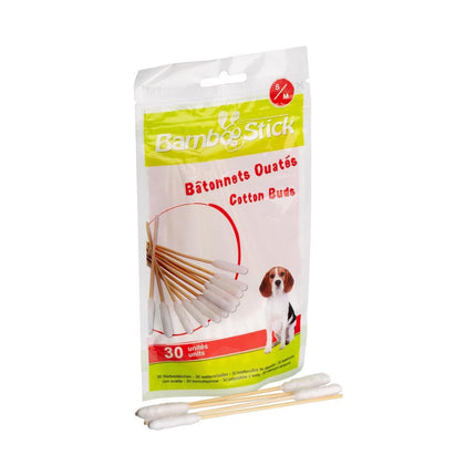 Cotton bud ear cleaners for dogs by BambooStick