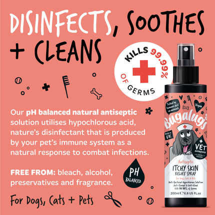 image with features of Antiseptic Itchy Skin Relief Spray