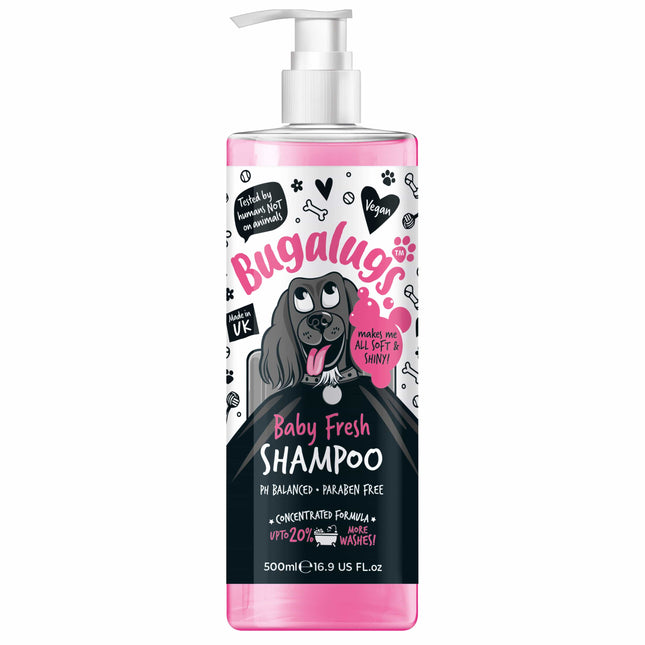 Bugalugs™ Baby Fresh Dog Shampoo front of bottle image