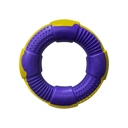  Dur rubber ring medium purple and yellow