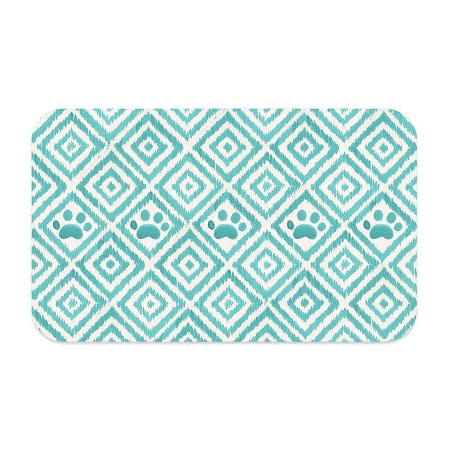 Paw ikat Pet Placemat
