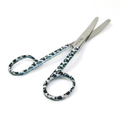 Nurses dressing scissors paw print