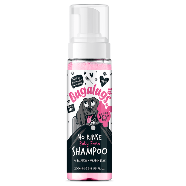 Bugalugs™ Bugalugs No Rinse Shampoo  - 200ml