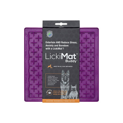 Lickimat buddy in purple