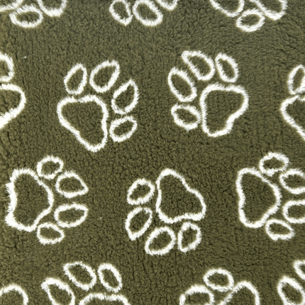ProFleece non-slip vet bedding with hollow paw