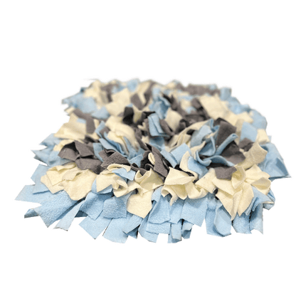 blue grey and white noseypaws snuffle mat