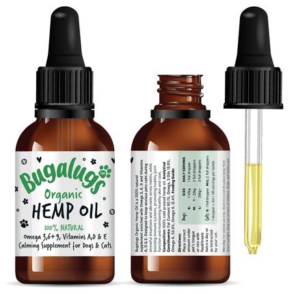 Bugalugs™ Hemp Oil for dogs and cats - 50ml