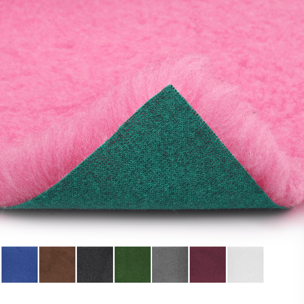 Green back whelping vet bedding by ProFleece group shot showing colour options