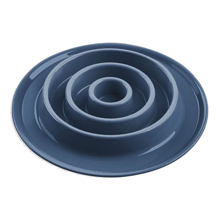 Concentric Circle Slow Feeder Bowl - Eat Slow, Stay Healthy