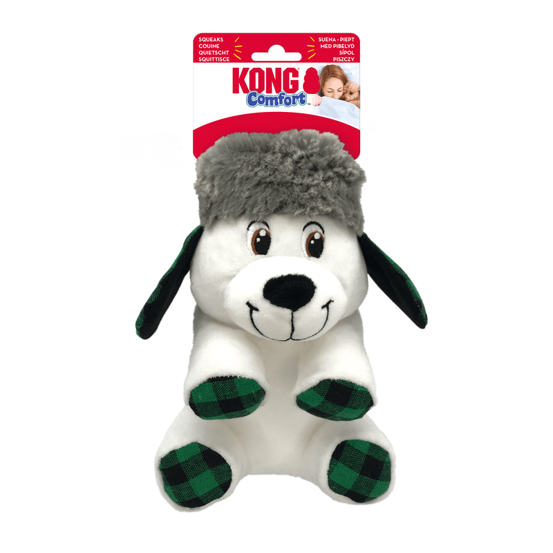 KONG Holiday Comfort Polar Bear – A Cosy Holiday Buddy for Your Pup!