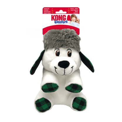 KONG Holiday Comfort Polar Bear – A Cosy Holiday Buddy for Your Pup!